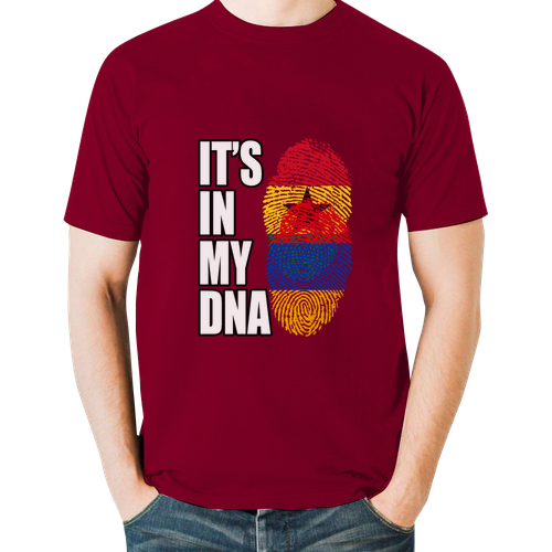 ghanaian and armenian mix heritage dna flag